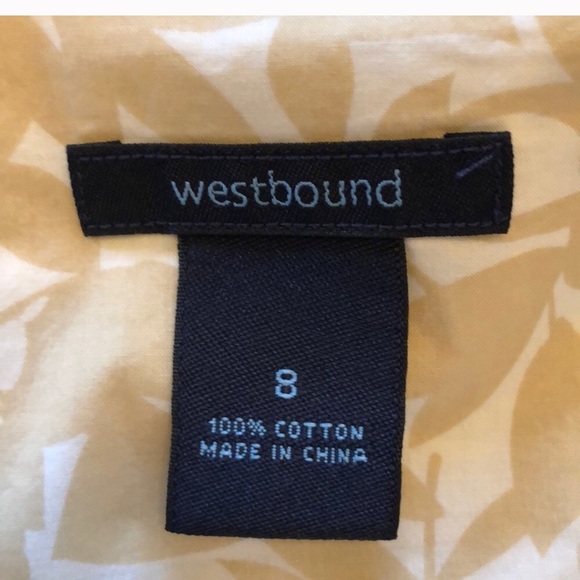 Retro style floral skirt size 8 - Picture 7 of 7